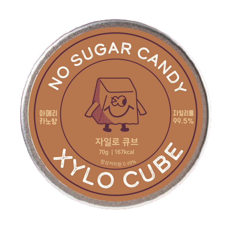 아메리카노 맛 라벨